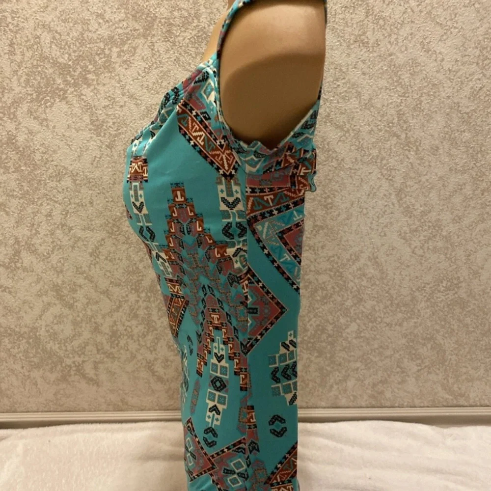 Mae Tribal Aztec Multicolor One Piece - Picture 6 of 14